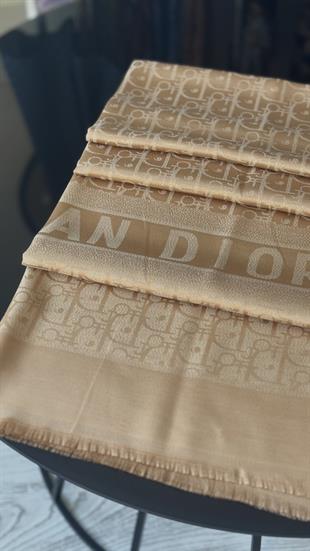 D GOLD SİMLİ İPEK ŞAL