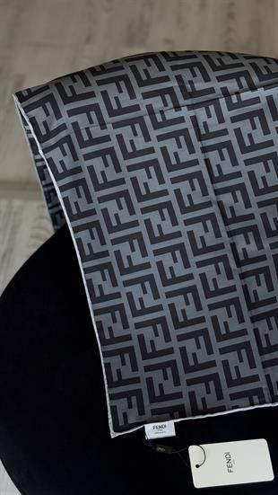 F DESEN TWİL / GRİ EŞARP