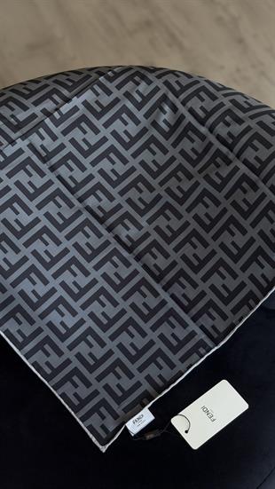 F DESEN TWİL / GRİ EŞARP