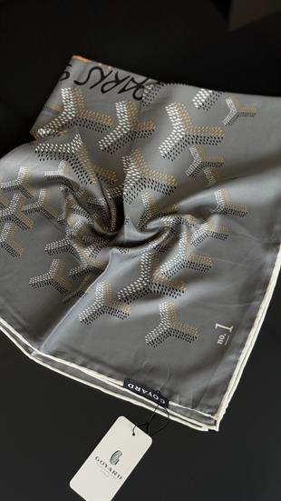 GRİ GOYARD TWİL EŞARP