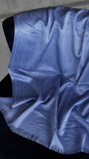 İPEK / PAMUK İNDİGO MAVİ ŞAL