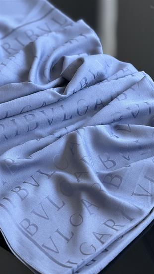 İPEK / PAMUK İNDİGO MAVİ ŞAL