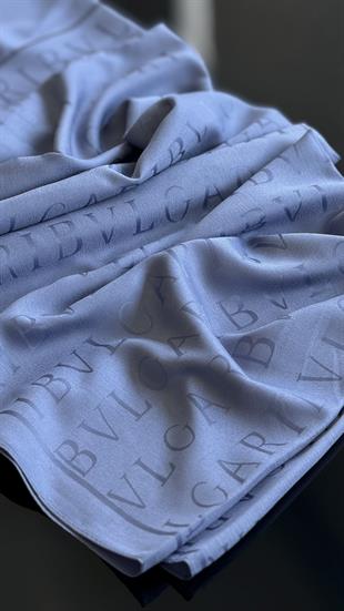 İPEK / PAMUK İNDİGO MAVİ ŞAL