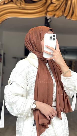 İPEK / PAMUK KOYU TARÇIN ŞAL