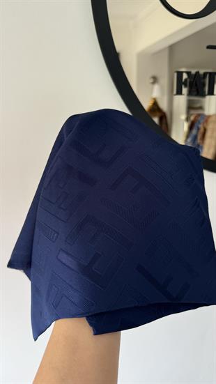 IPEK / PAMUK YAKMA ŞAL LACİVERT