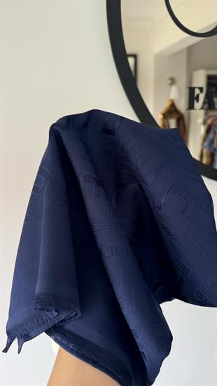 IPEK / PAMUK YAKMA ŞAL LACİVERT