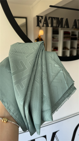 IPEK / PAMUK YAKMA ŞAL MİNT YEŞİLİ