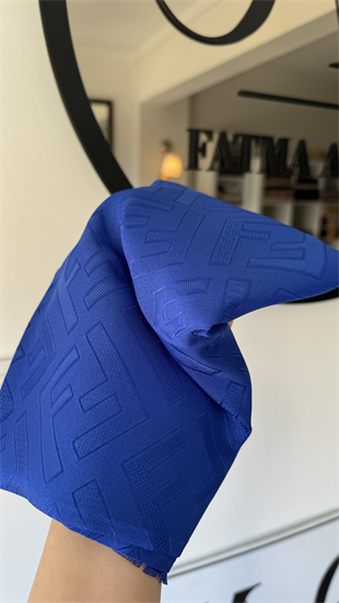 IPEK / PAMUK YAKMA ŞAL SAX MAVİ