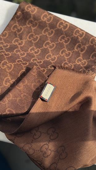 KAHVE G YÜN İPEK ŞAL