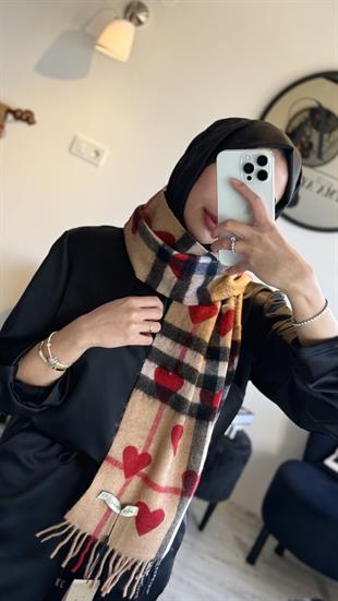 KIRMIZI KALPLİ OMUZ ŞALI