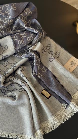 KOT MAVİ G YÜN İPEK ŞAL