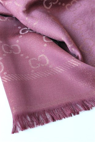 KOYU GÜL KURUSU / SİMLİ İPEK ŞAL