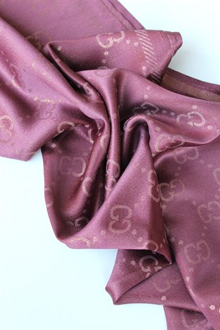 KOYU GÜL KURUSU / SİMLİ İPEK ŞAL