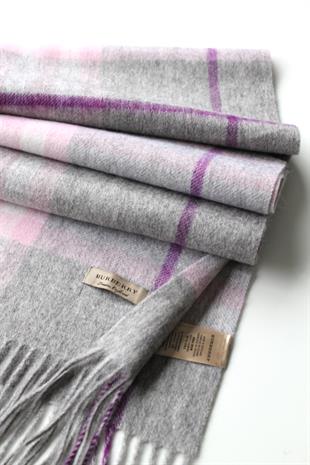 LİLA / GRİ B OMUZ ŞALI