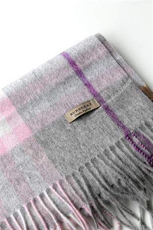 LİLA / GRİ B OMUZ ŞALI