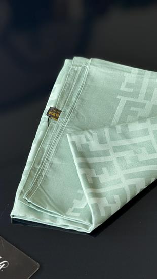 MİNT YEŞİLİ İPEK PAMUK EŞARP 