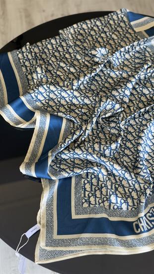 NEW KOYU MAVİ VUAL ŞAL 