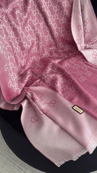 NEW ! PEMBE G YÜN İPEK ŞAL