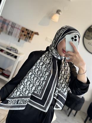 NEW SİYAH / BEYAZ VUAL ŞAL 