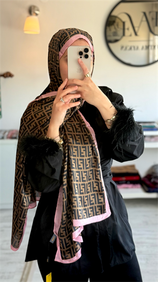 PEMBE GEÇİŞLİ F VUAL İPEK ŞAL 