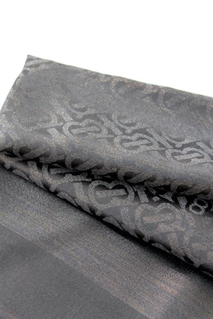 SİYAH /SİMLİ B İPEK / PAMUK ŞAL