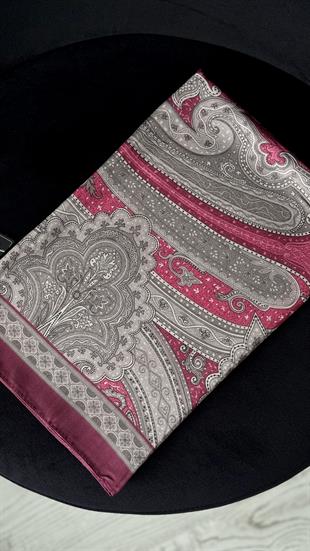 VİŞNE / ETNİK DESEN PAMUK ŞAL