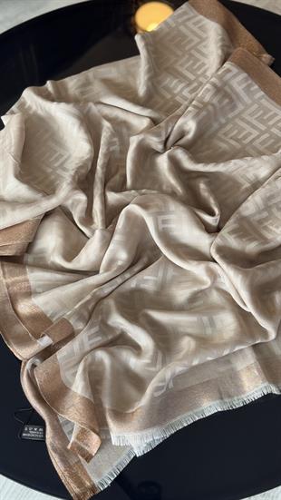 VİZON İNCE YÜN İPEK ŞAL