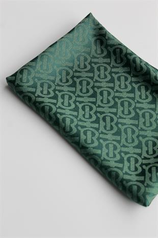 YEŞİL / SİMLİ B İPEK / PAMUK ŞAL