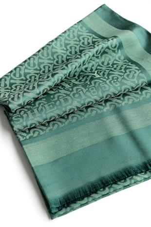 YEŞİL / SİMLİ B İPEK / PAMUK ŞAL