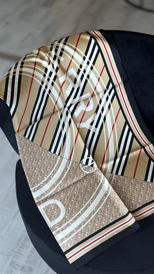 YÜKSEK KALİTE İPEK ORJİNAL KAHVE RENK 