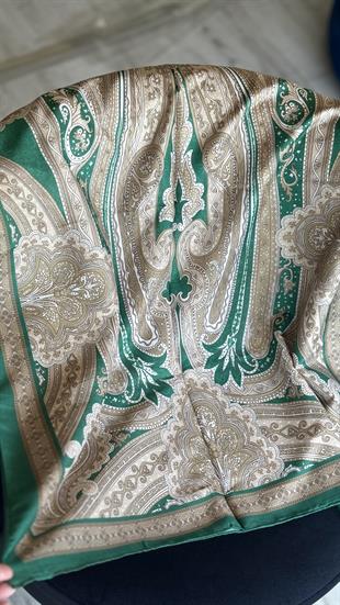 ZÜMRÜT / ETNİK DESEN PAMUK ŞAL