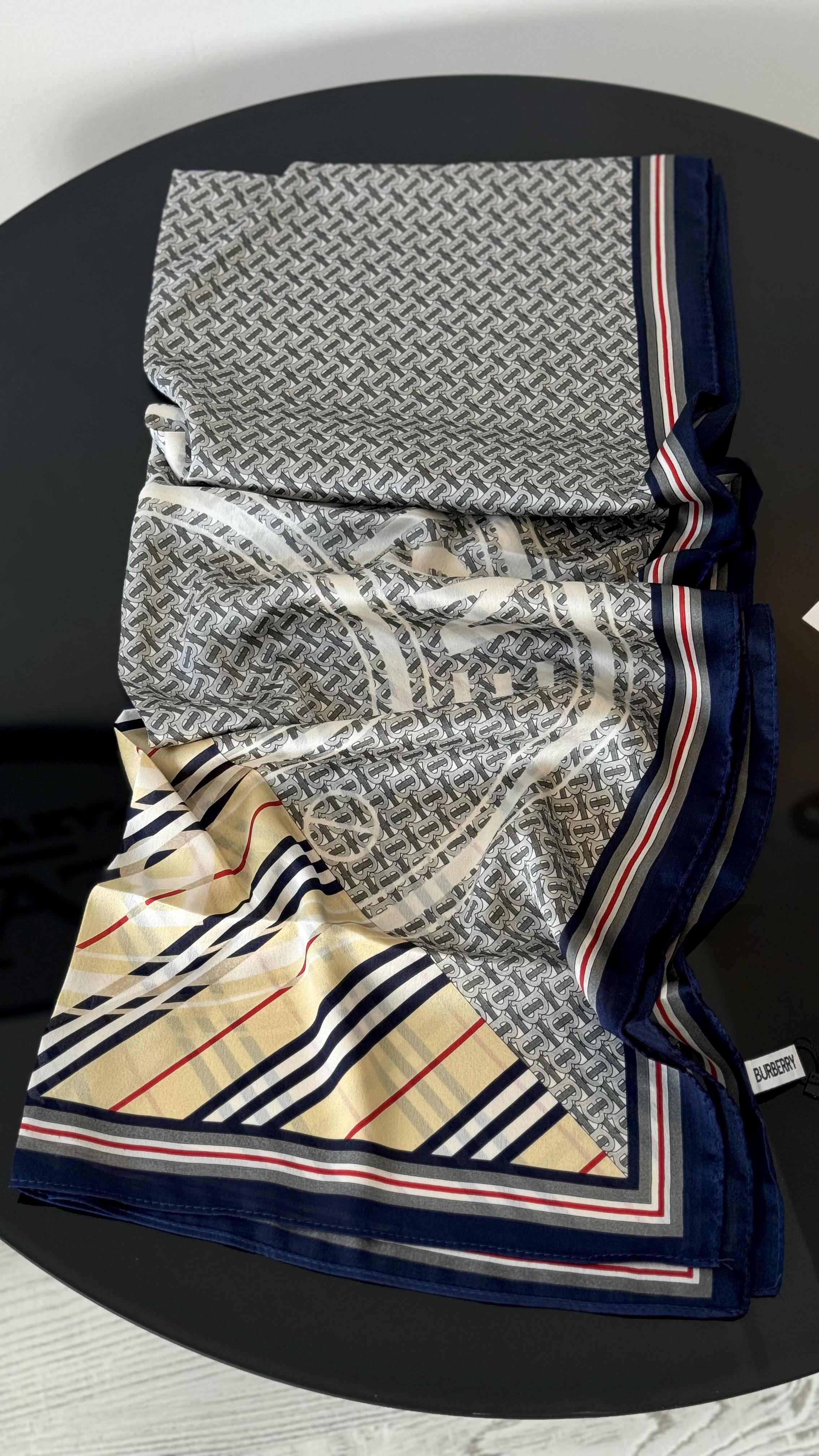 B / KREM GRİ İPEK ŞAL 