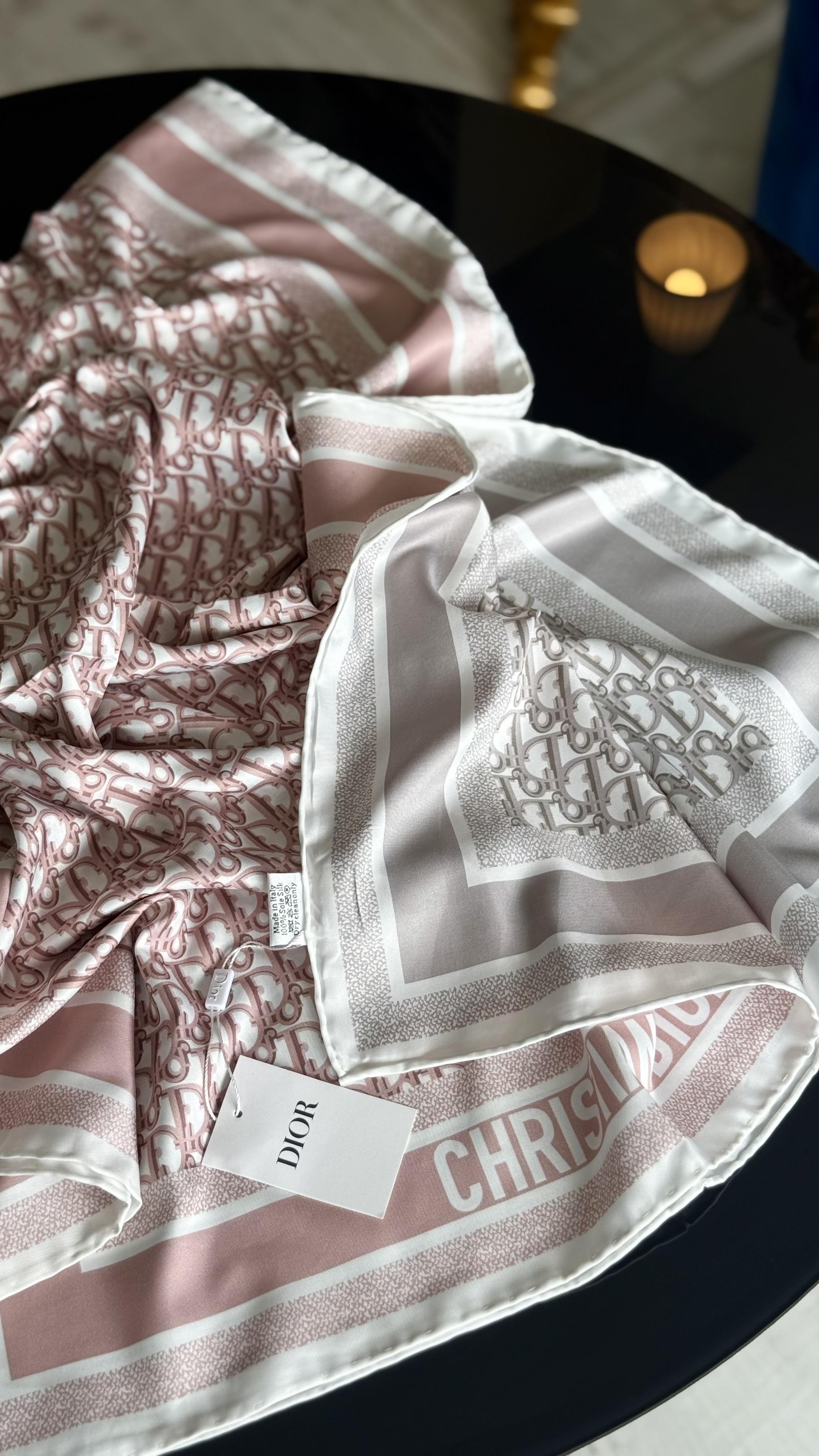 ÇİFT TARAFLI / PUDRA - GRİ TWİL İPEK ŞAL