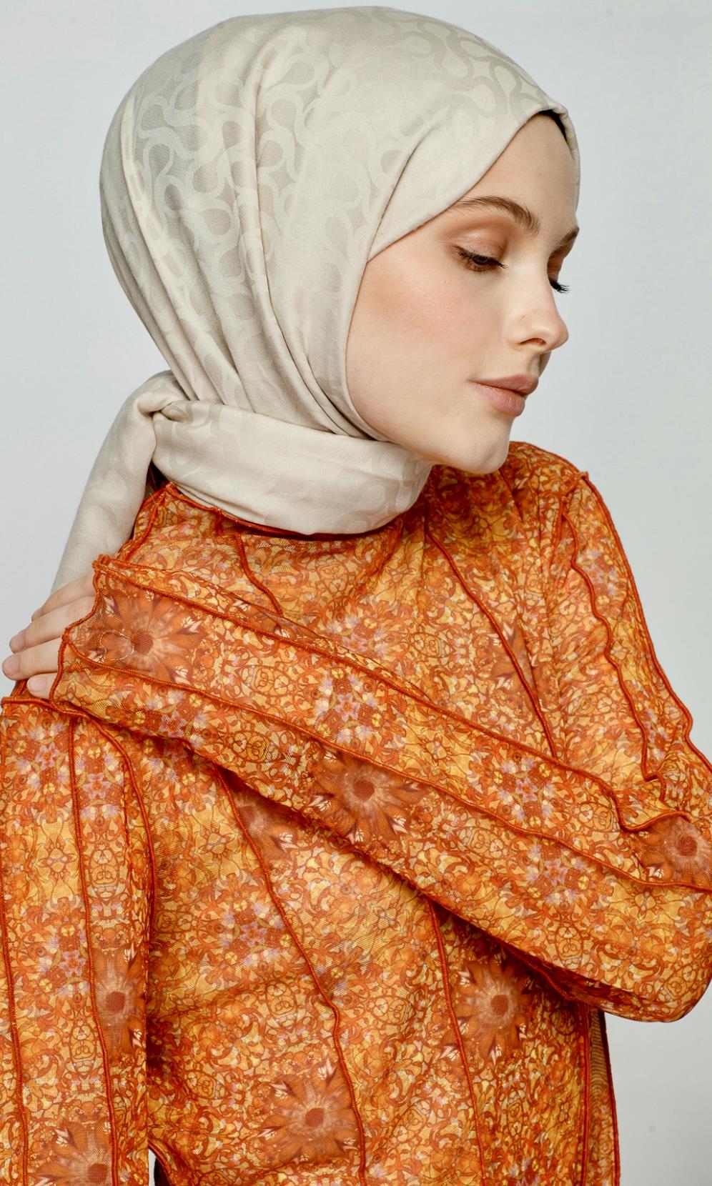 FİL DIŞI / BLOOM DESEN ŞAL 