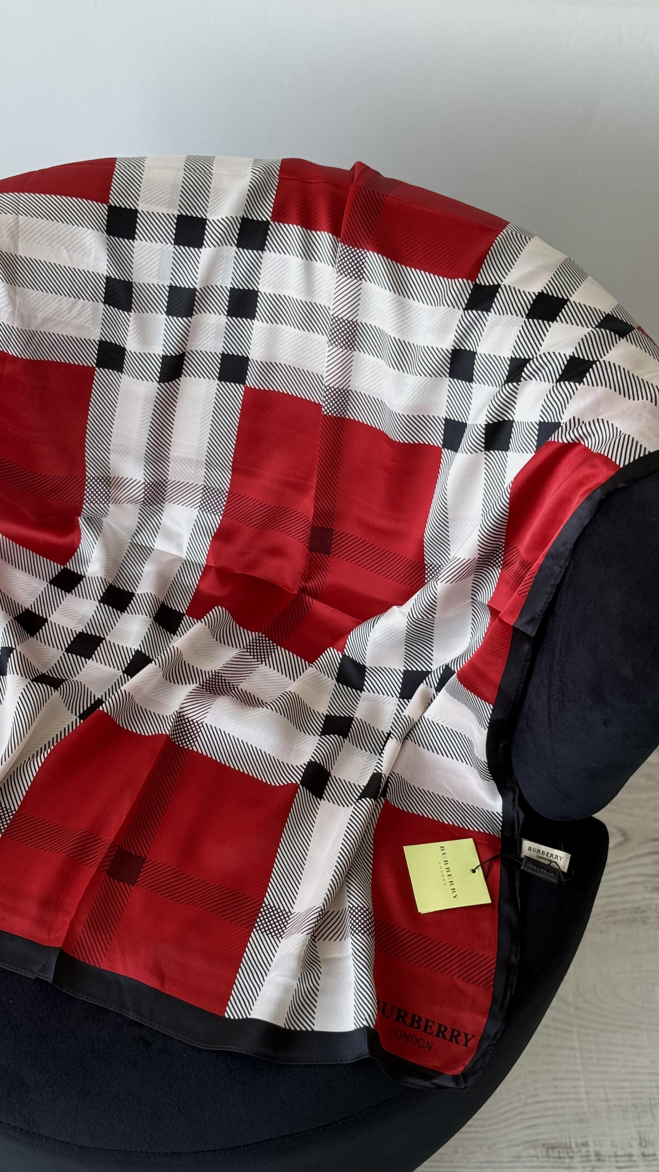 KIRMIZI / ORJİNAL DESEN VUAL İPEK ŞAL