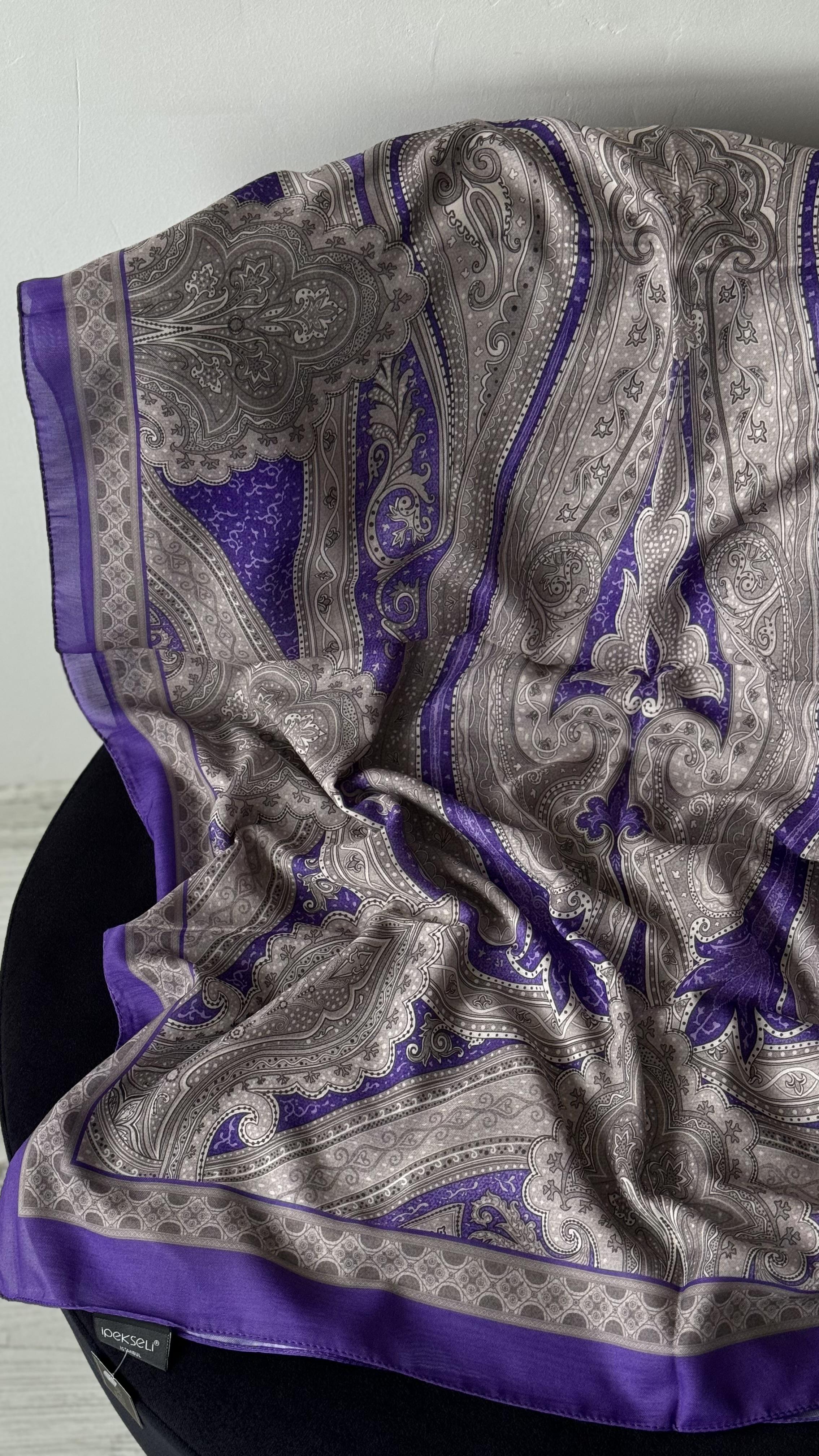 MOR / ETNİK DESEN PAMUK ŞAL