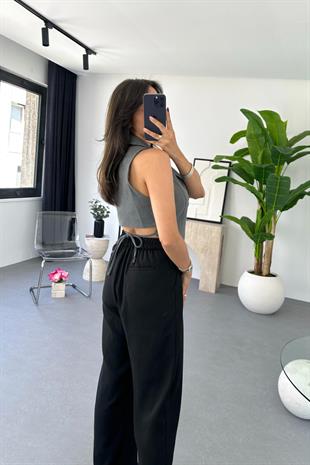 Viro Füme Cut Out Yelek