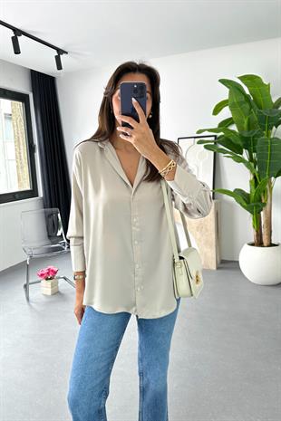 Olsa Taş Saten Gömlek