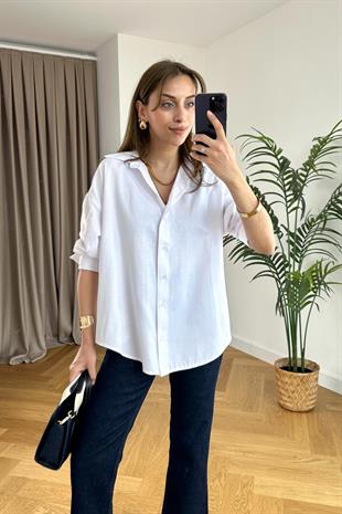 Oxford Beyaz Gömlek