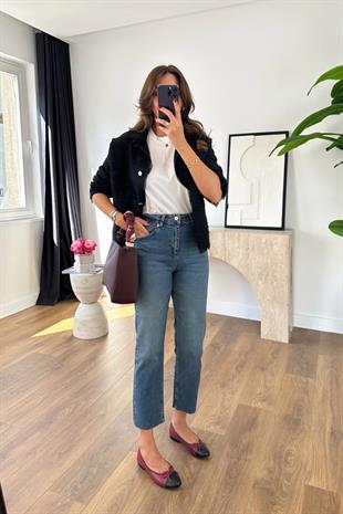 ZR Livian Lacivert Slim Fit Jean