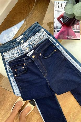 ZR Grape Dark Blue Straight Jean
