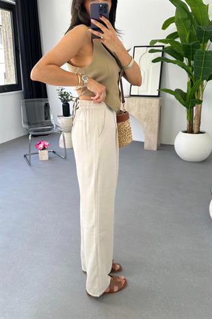 MD Luca Taş Palazzo Pantolon