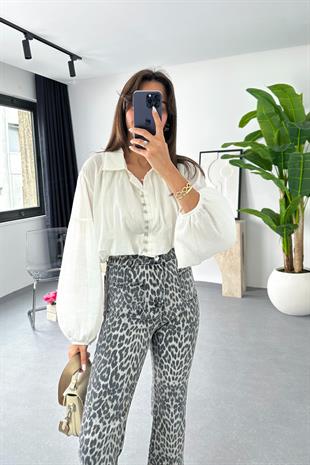 Yessy Kırık Beyaz Premium Gömlek