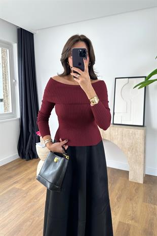 Mole Bordo Madonna Yaka Fitilli Trilko