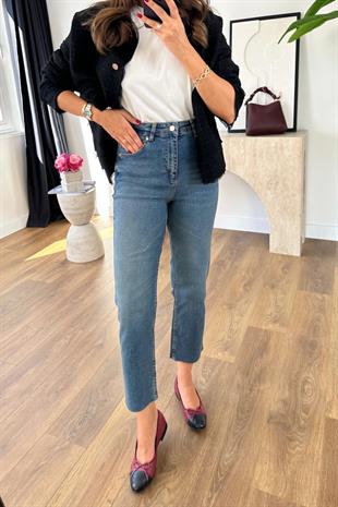 ZR Livian Lacivert Slim Fit Jean