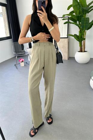 MD Luca Haki Palazzo Pantolon