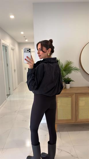 Alstra Siyah Premium Yağmurluk