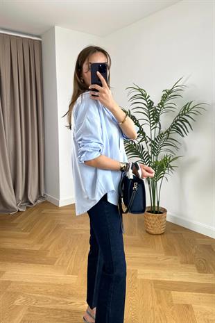 Oxford Açık Mavi Gömlek