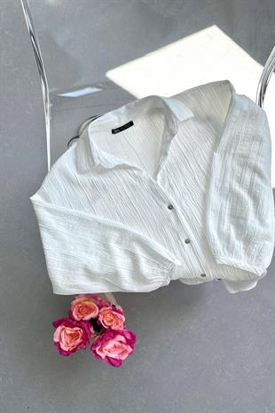 Pena Beyaz Premium Gömlek