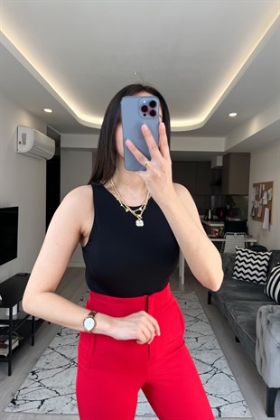 ZR Siyah Bodysuit